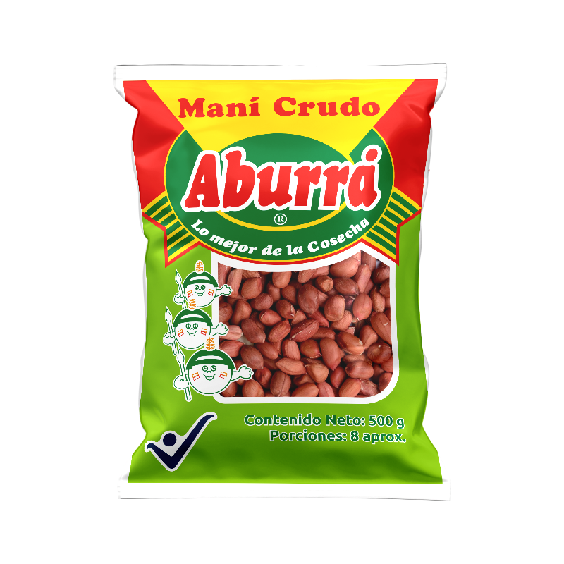 Maní crudo
