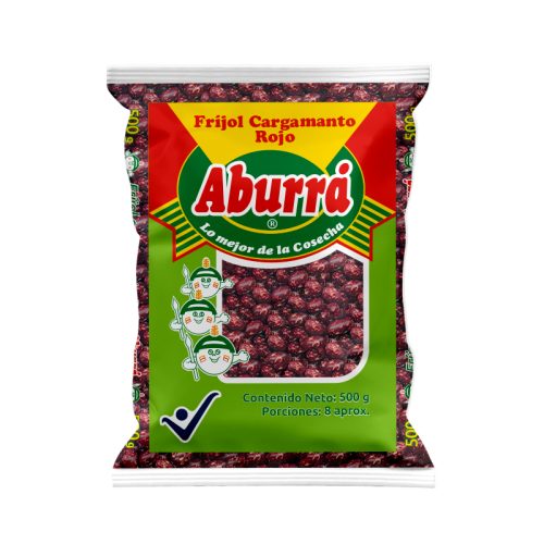 Frijol cargamanto rojo