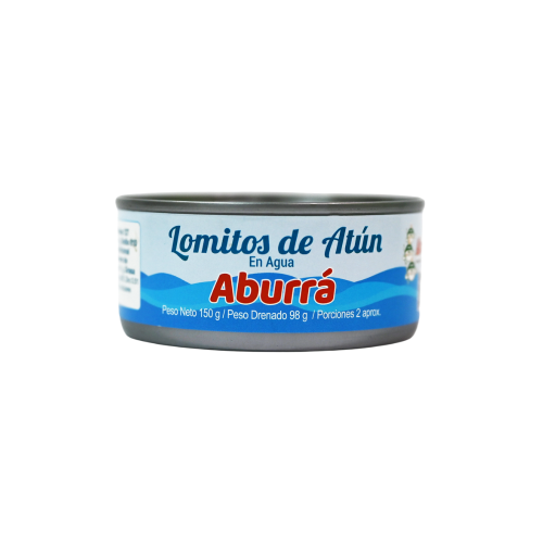 Lomitos de atún en agua