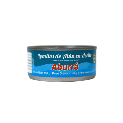 Lomitos de atún en aceite girasol