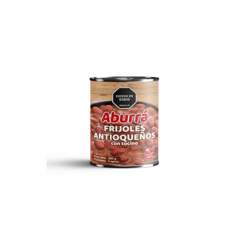 Frijoles antioqueños con tocino